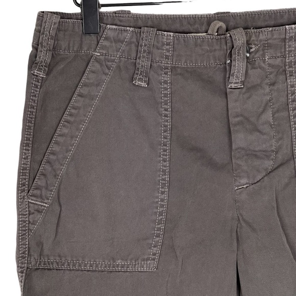 Vince Fatigue Pant 27 High Rise Straight Leg Cotton Utility Gray - Picture 3 of 8